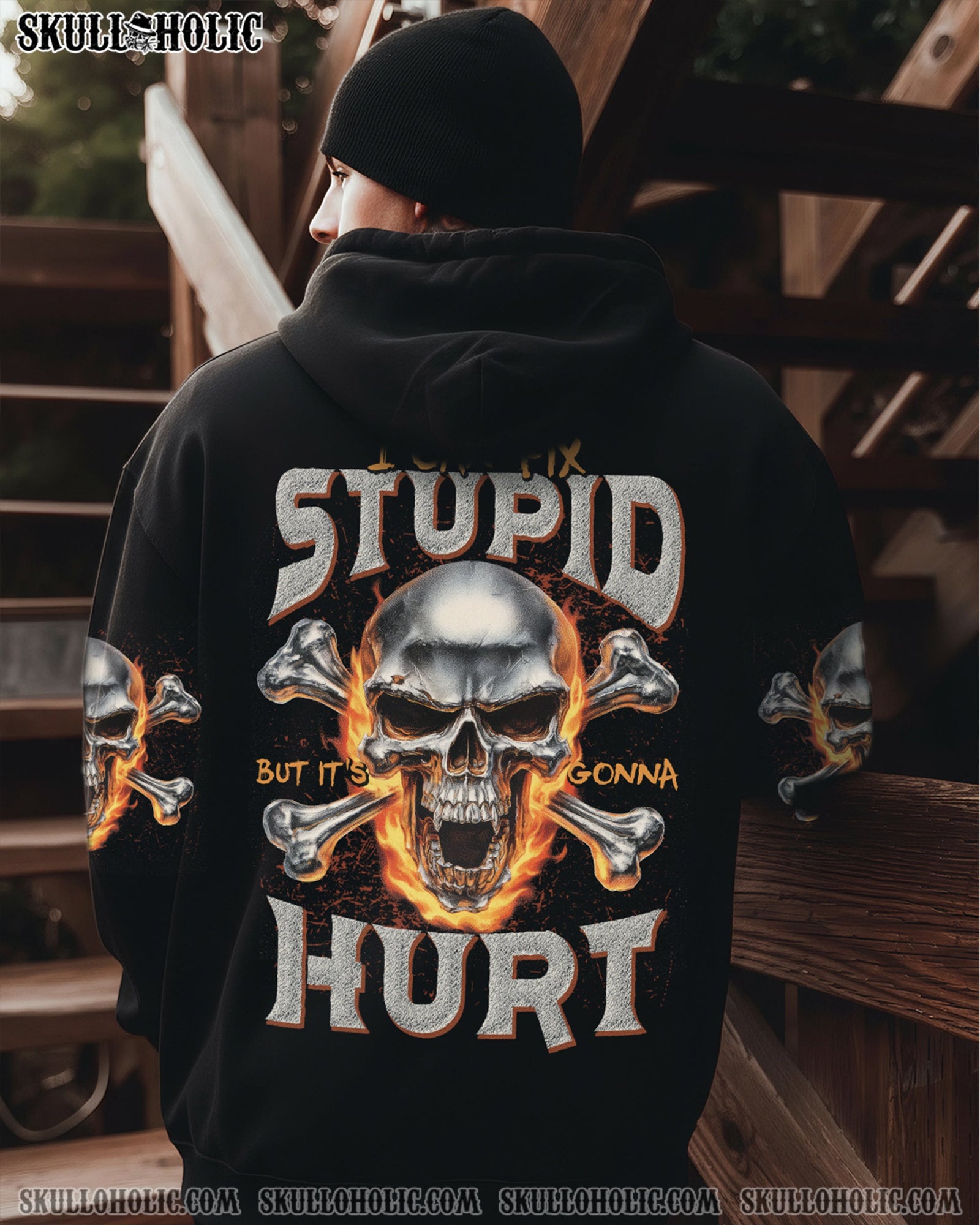BLISSCORNERS I CAN FIX STUPID BUT IT'S GONNA HURT ALL OVER PRINT