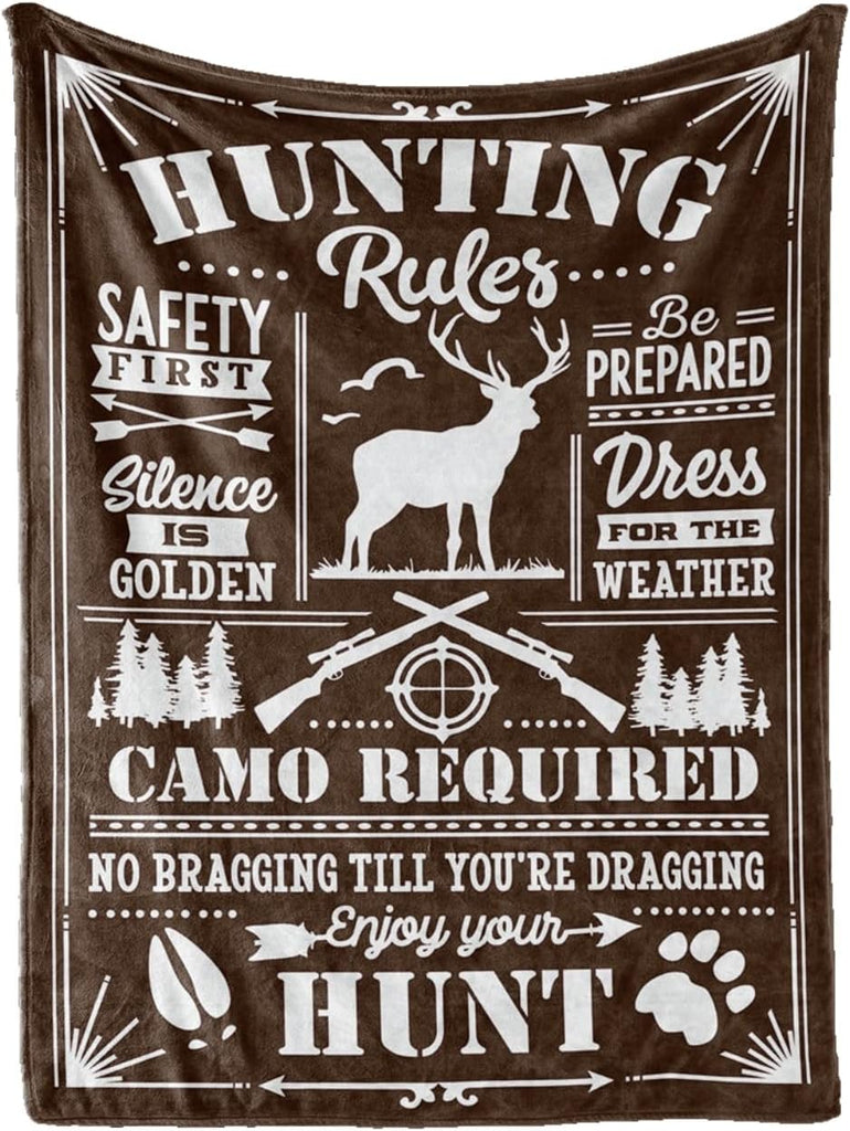 Blisscorners Hunting Throw Blanket LM1611