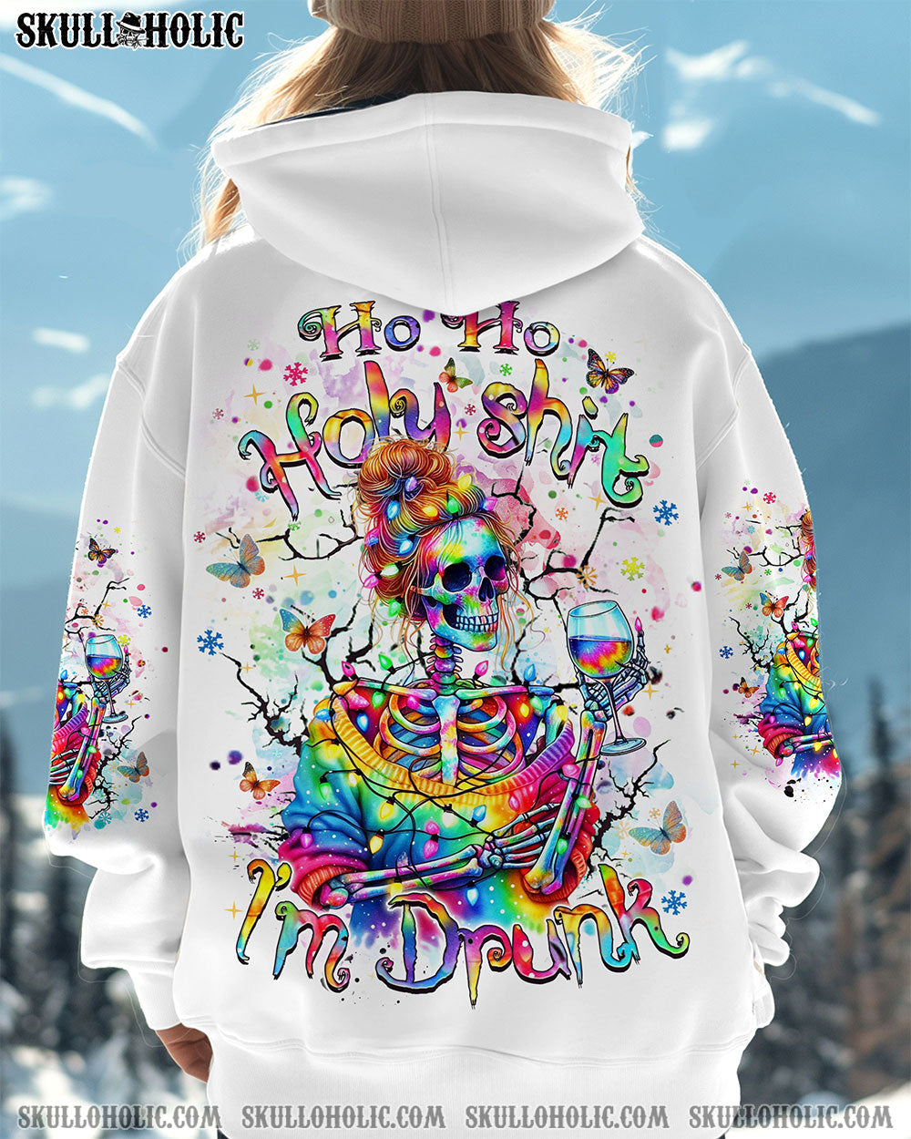 BLISSCORNERS HO HO HOLY SH I'M DRUNK CHRISTMAS ALL OVER PRINT