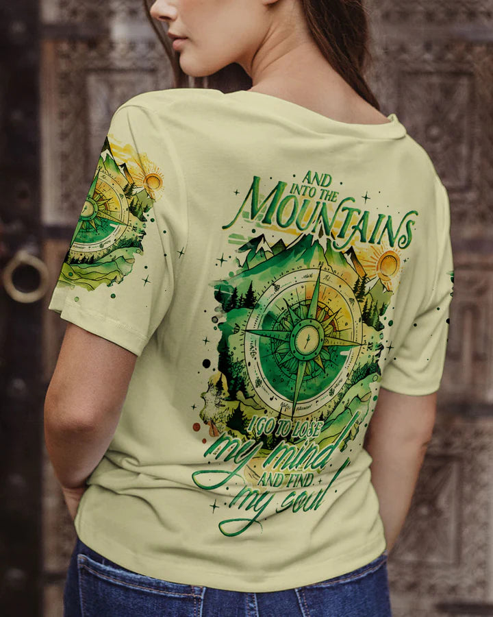 BLISSCORNERS INTO THE MOUNTAINS ALL OVER PRINT