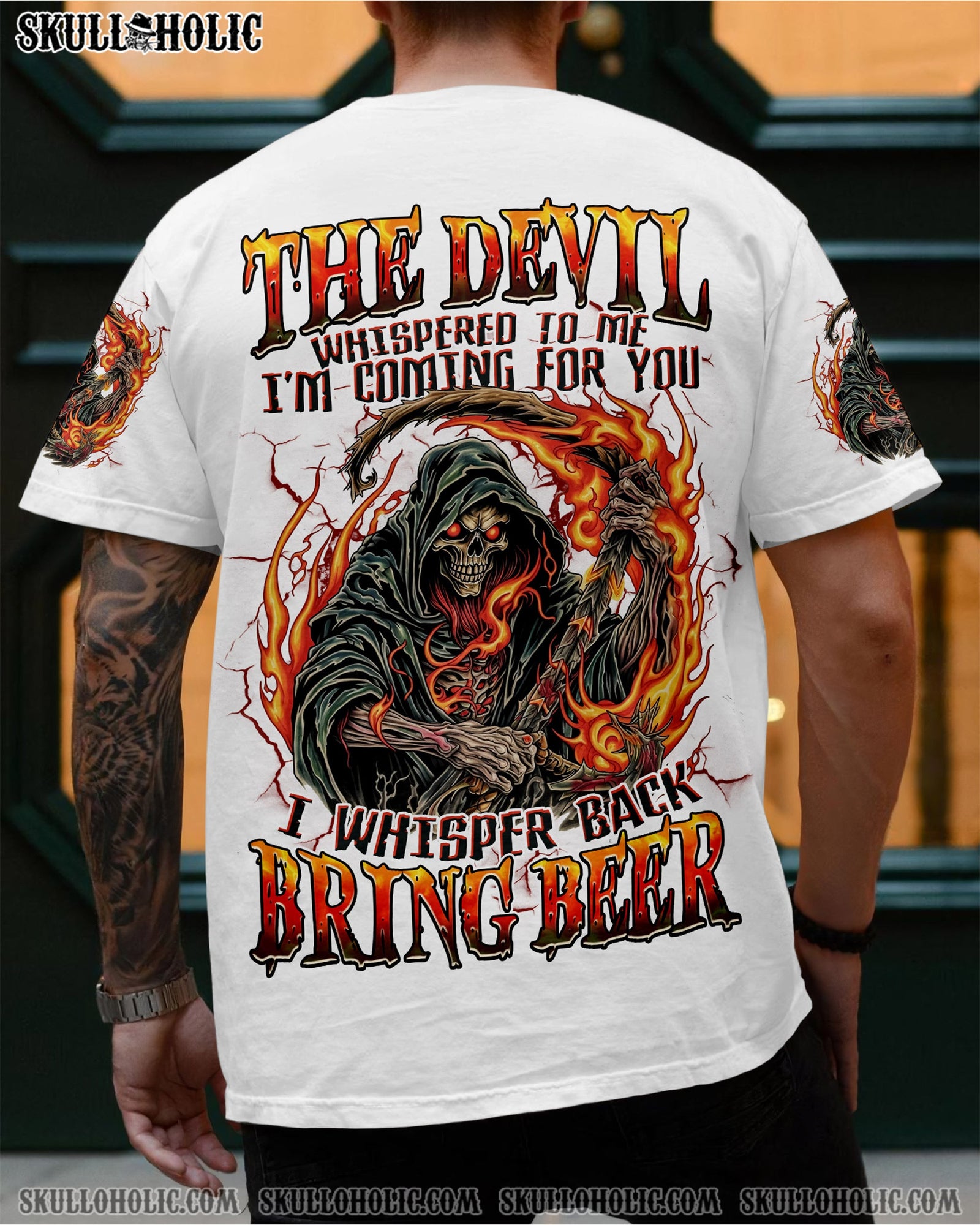 BLISSCORNERS THE DEVIL WHISPERED TO ME ALL OVER PRINT