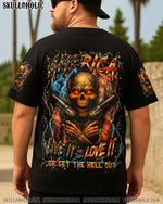 BLISSCORNERS AMERICA LIVE IT LOVE IT OR GET THE HELL OUT ALL OVER PRINT