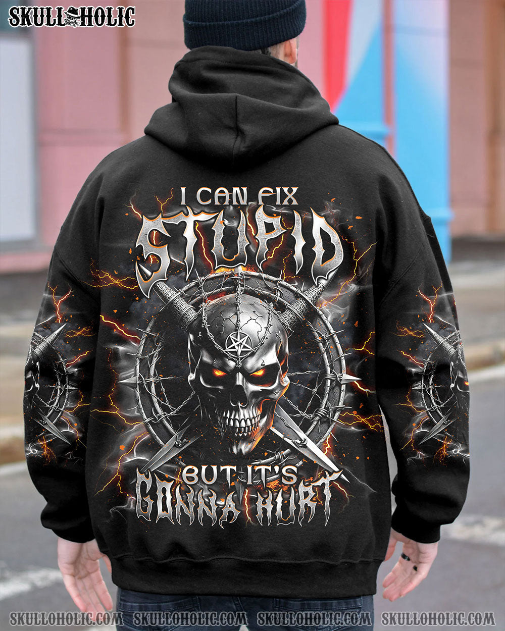 BLISSCORNERS I CAN FIX STUPID BUT IT'S GONNA HURT ALL OVER PRINT