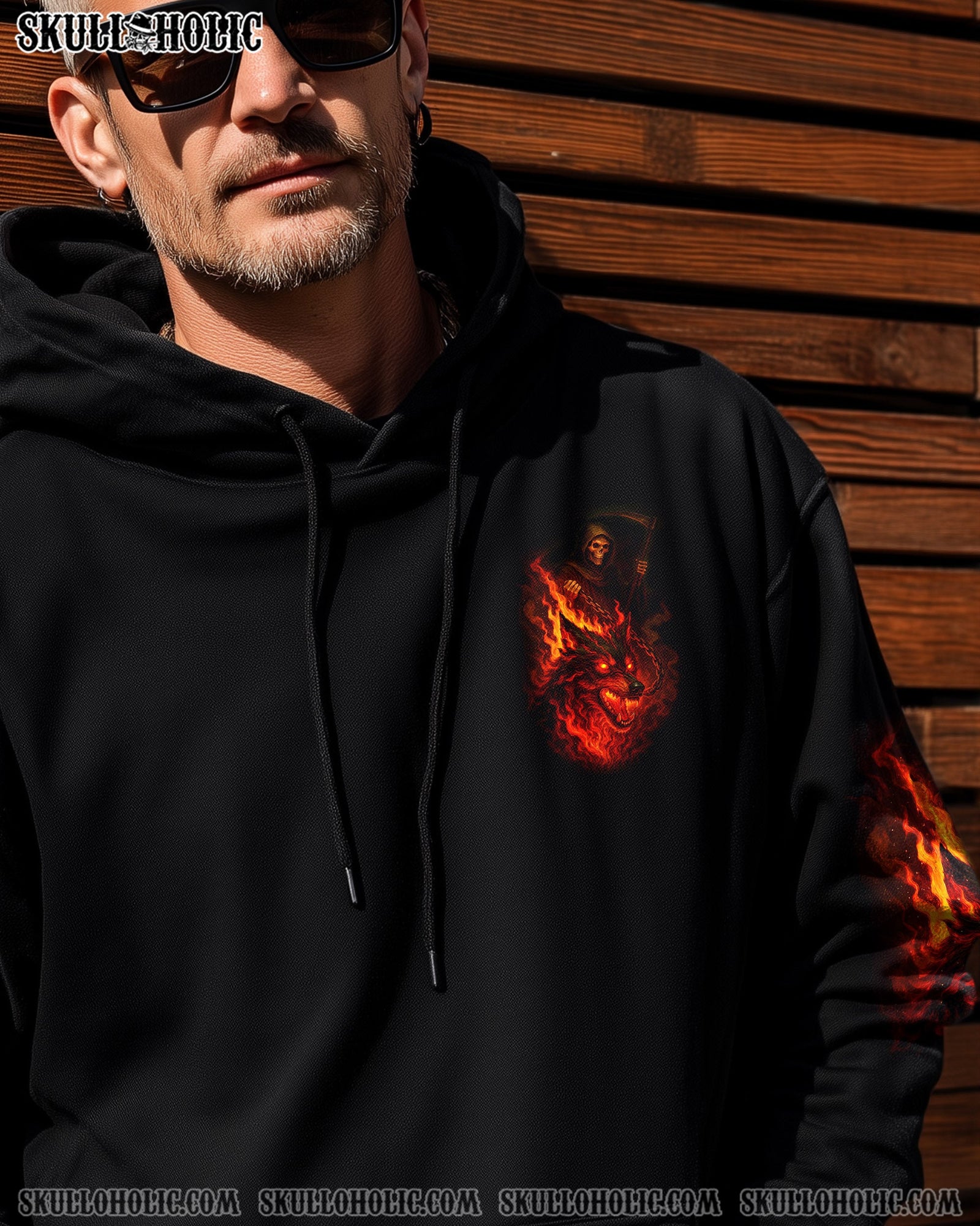 BLISSCORNERS YOUR FIRST MISTAKE WOLF FIRE ALL OVER PRINT