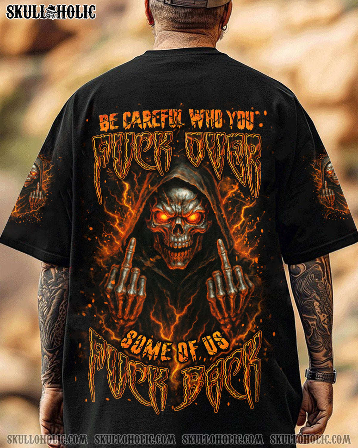 BLISSCORNERS BE CAREFUL ALL OVER PRINT