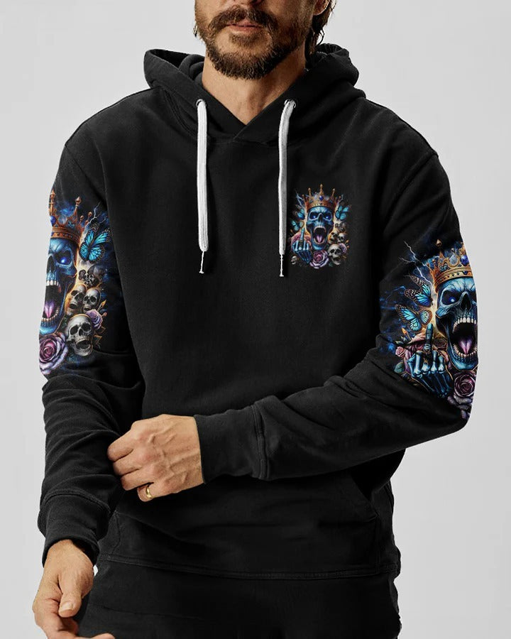 BLISSCORNERS BUT NOT YOURS SKULL KING COUPLE ALL OVER PRINT