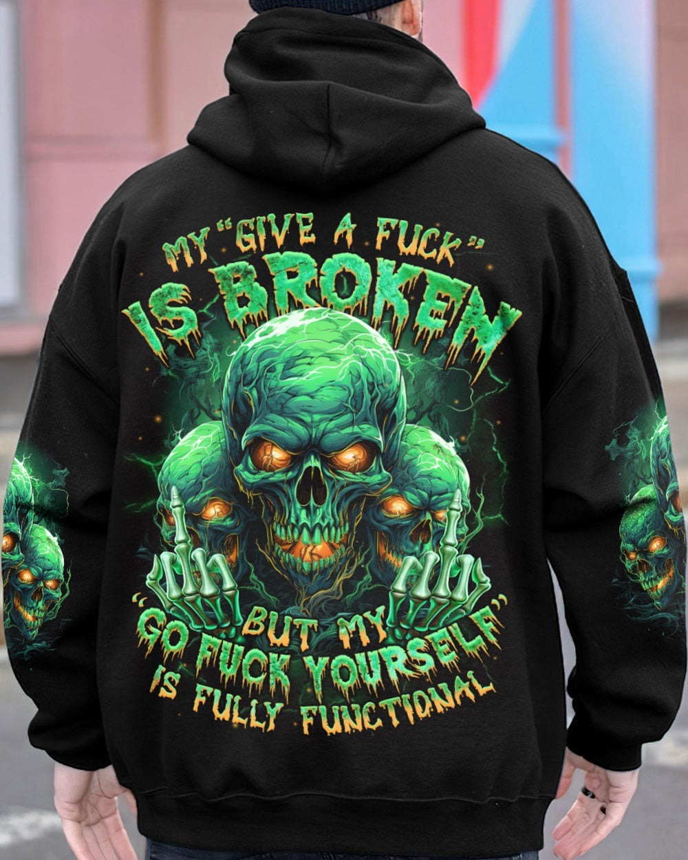 BLISSCORNERS MY GIVE A F IS BROKEN ALL OVER PRINT