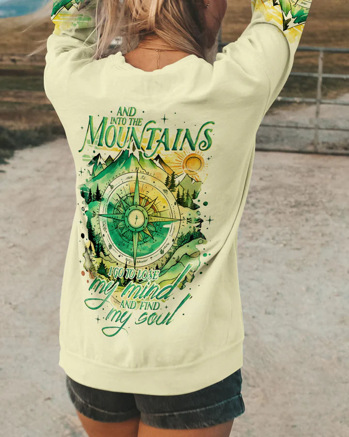 BLISSCORNERS INTO THE MOUNTAINS ALL OVER PRINT