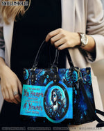 BLISSCORNERS A MOUTH I CAN'T CONTROL SUGAR SKULL LEATHER HANDBAG