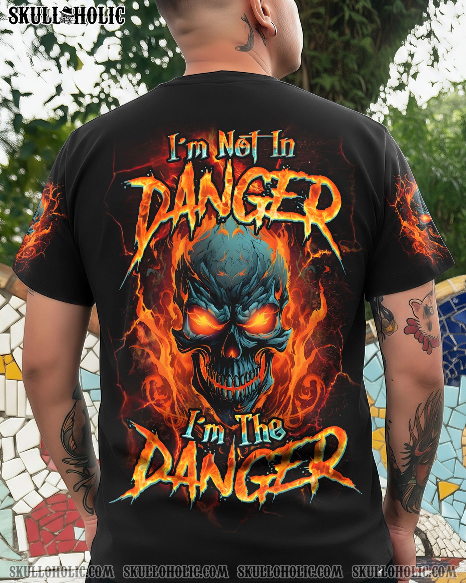 BLISSCORNERS I'M THE DANGER ALL OVER PRINT