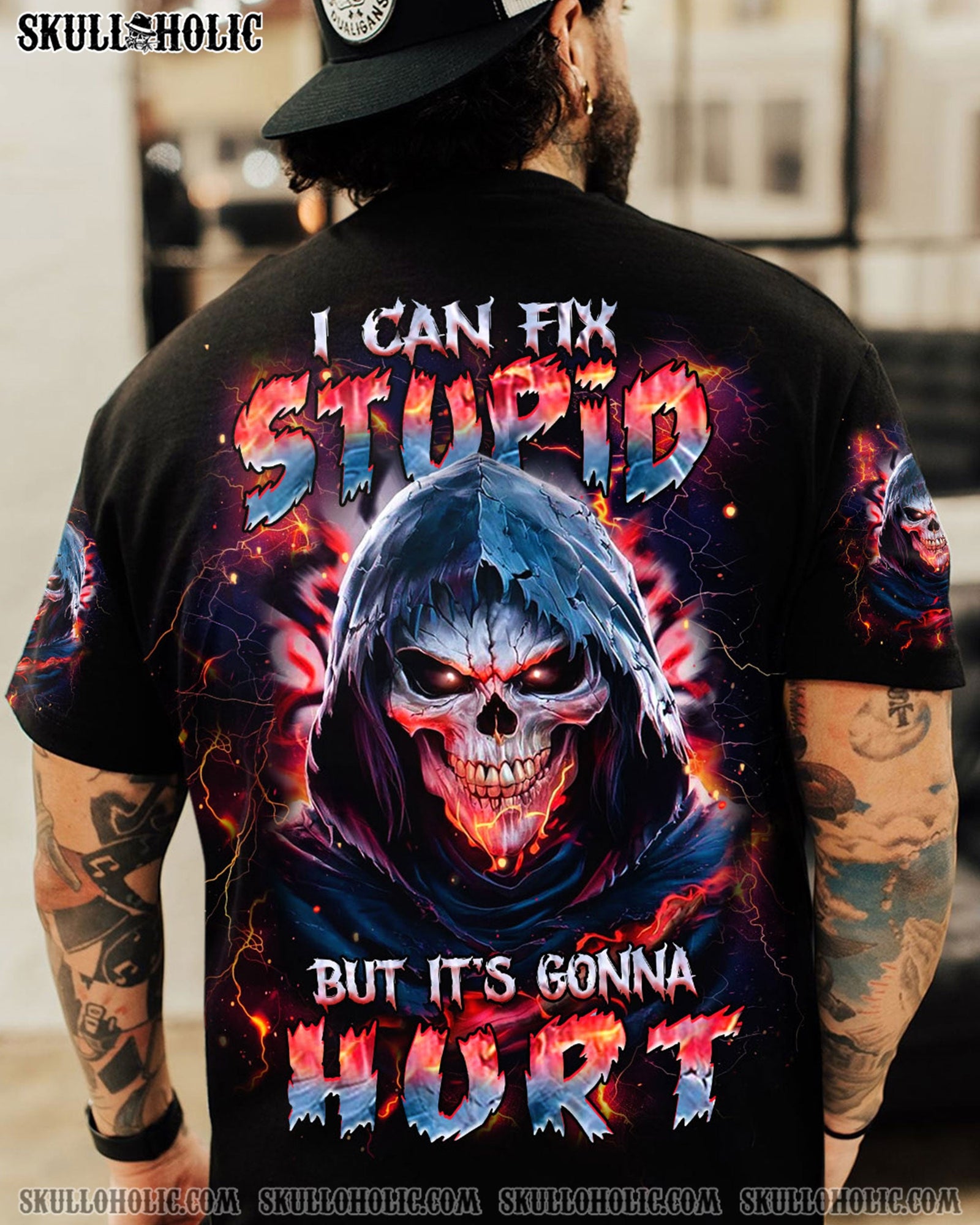 BLISSCORNERS I CAN FIX STUPID BUT IT'S GONNA HURT ALL OVER PRINT