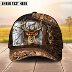 Blisscorners Collab Artist Deer Hunting Camo Ver2 Personalized Hat 3D Printed Multicolor
