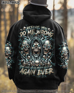 BLISSCORNERS BEFORE YOU DO ME WRONG SKULL ALL OVER PRINT