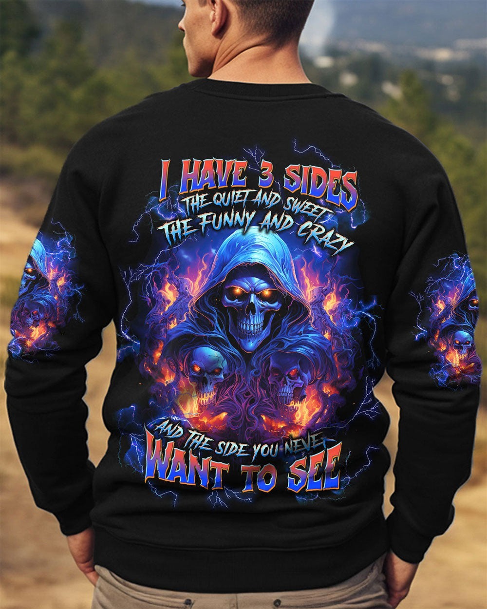 BLISSCORNERS I HAVE 3 SIDES REAPER ALL OVER PRINT