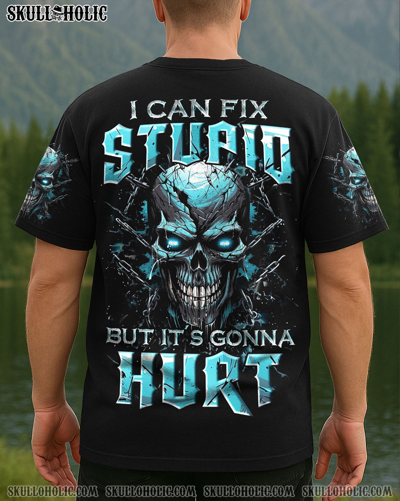 BLISSCORNERS I CAN FIX STUPID BUT IT'S GONNA HURT ALL OVER PRINT