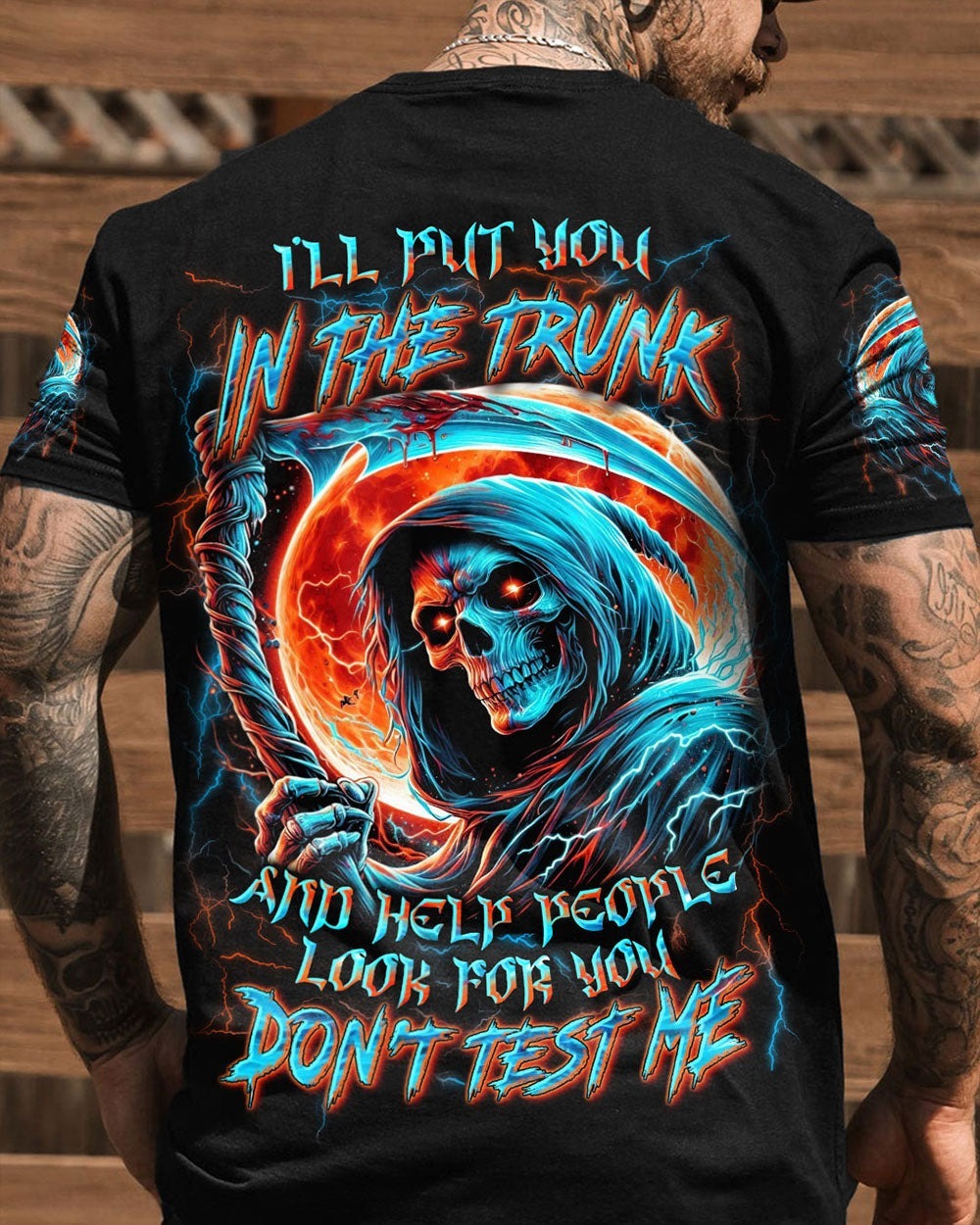 BLISSCORNERS I'LL PUT YOU IN THE TRUNK ALL OVER PRINT