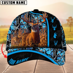 Blisscorners Premium Unique New Deer Hunting Camouflage Pattern Multicolor Personalized Name 3D Cap