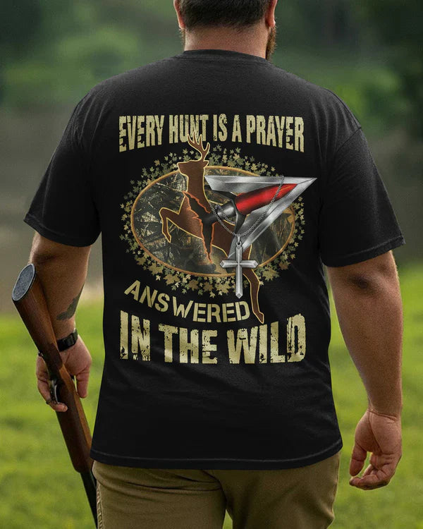 Blisscorners Every Hunt Shirt, Personalized Hunting 3D Shirt - Black