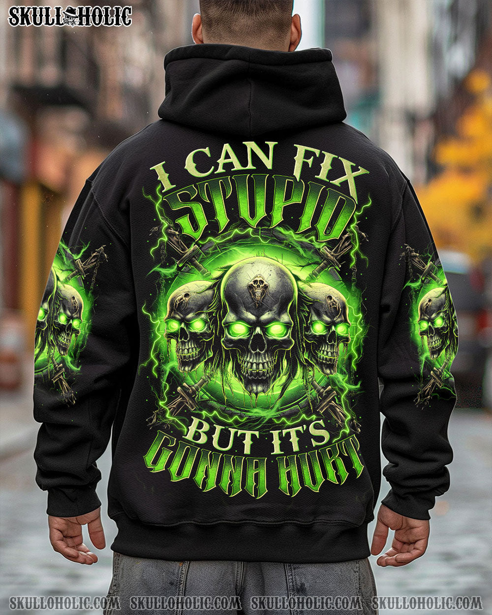 BLISSCORNERS I CAN FIX STUPID BUT IT'S GONNA HURT ALL OVER PRINT