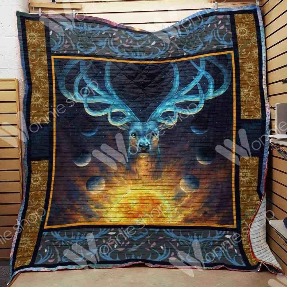 Blisscorners Deer Hunting With Fire Blanket