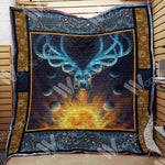 Blisscorners Deer Hunting With Fire Blanket