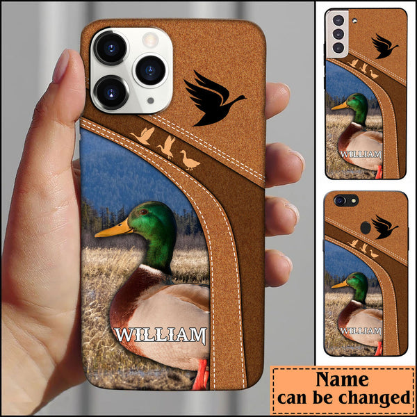 Blisscorners Duck Hunting Personalized Name Phone Case LM0912