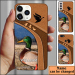 Blisscorners Duck Hunting Personalized Name Phone Case LM0912