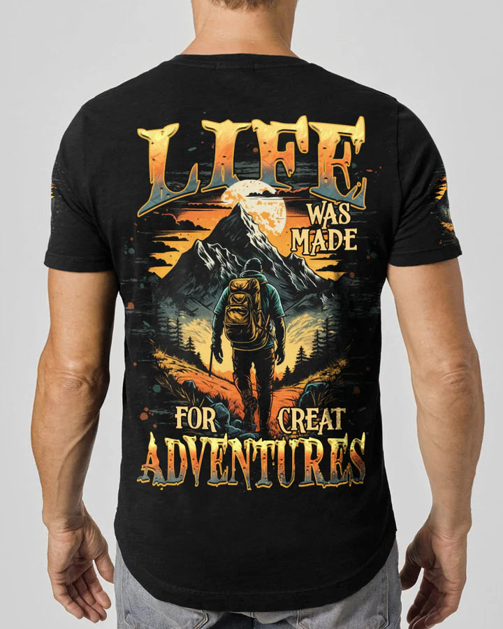 BLISSCORNERS LIFE WAS MADE FOR GREAT ADVENTURES ALL OVER PRINT