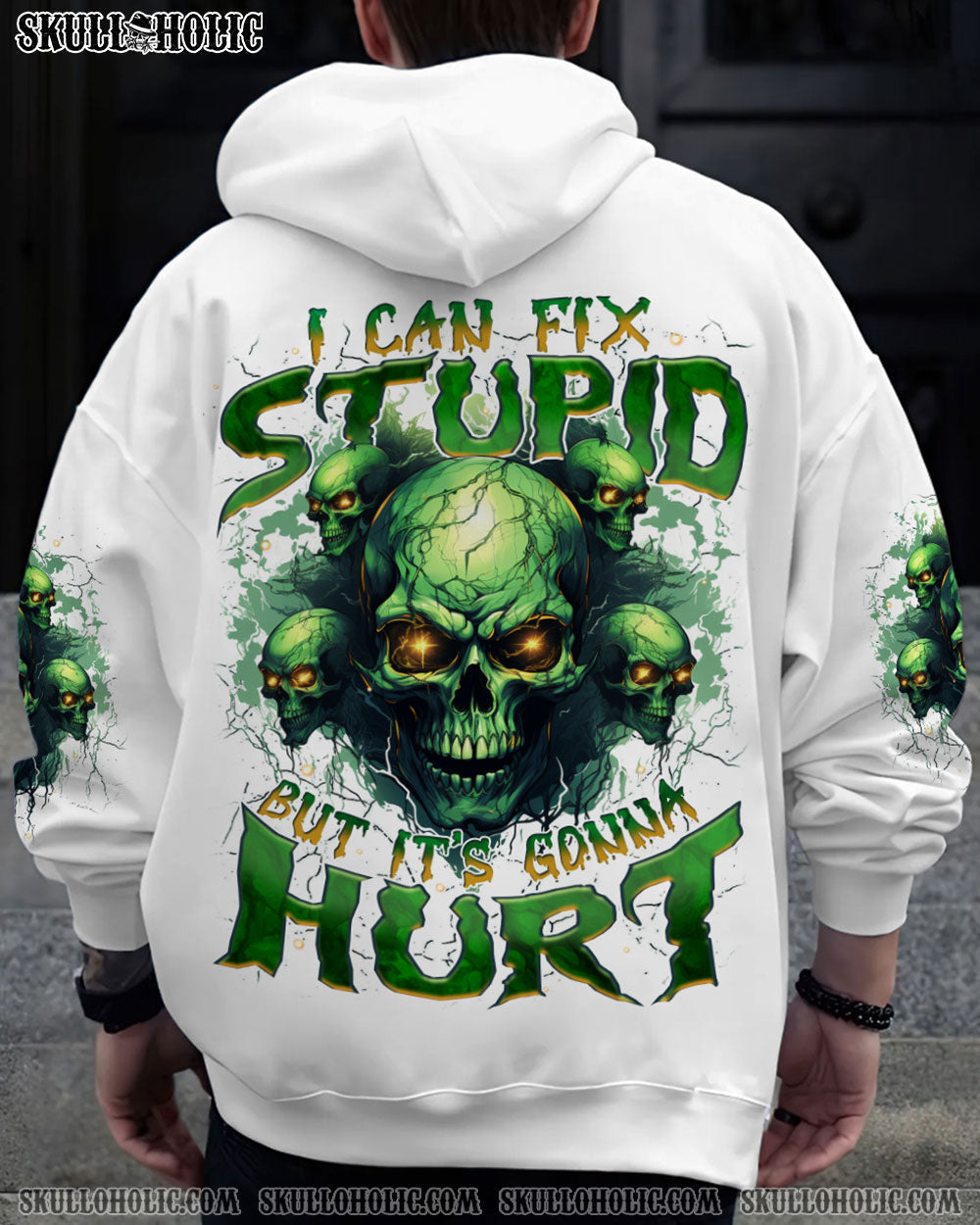 BLISSCORNERS I CAN FIX STUPID BUT IT'S GONNA HURT ALL OVER PRINT