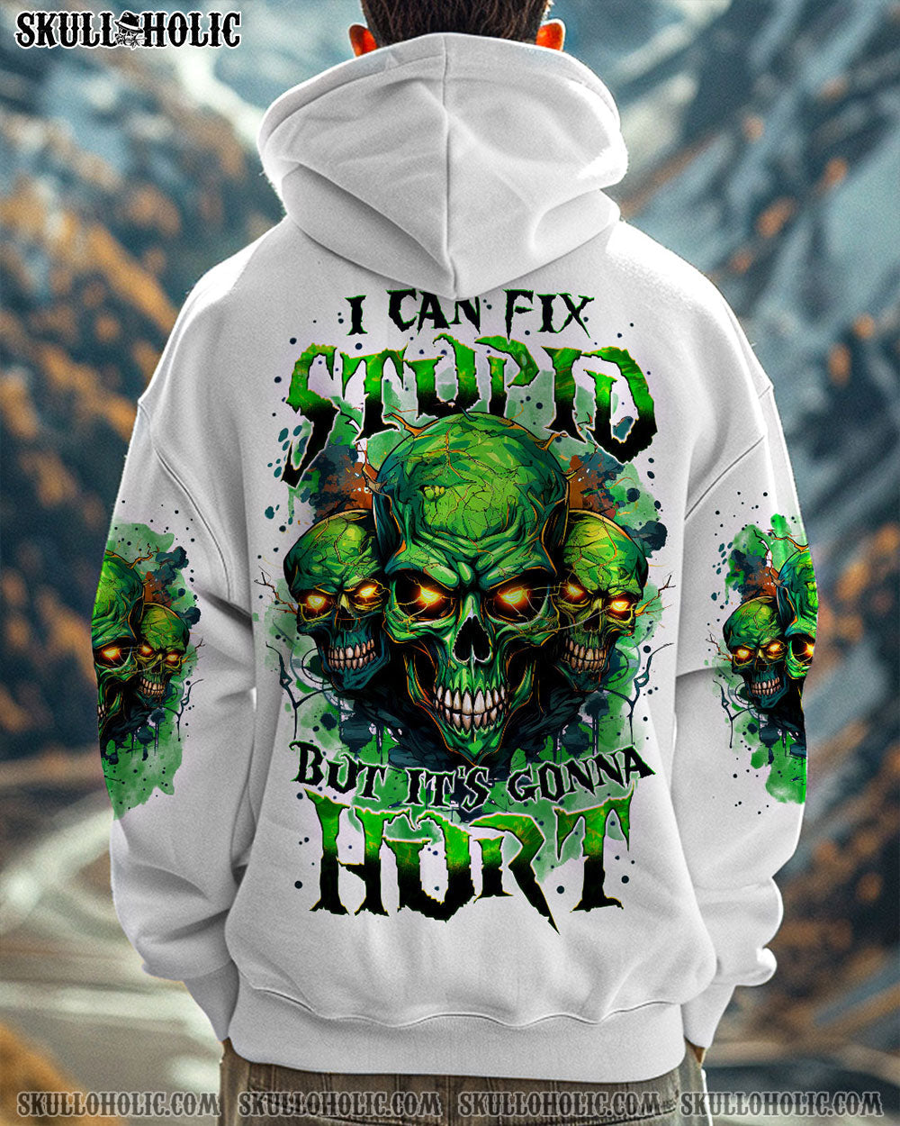 BLISSCORNERS I CAN FIX STUPID BUT IT'S GONNA HURT ALL OVER PRINT