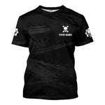 Blisscorners Beer & Mechanic Shirt, The Devil Whispered to Me, I Whispered Back Bring Beer Shirt, Funny Gift for Auto Repair Fans, For Car Lovers