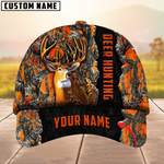 Blisscorners Cool Men’s Camouflage Deer Hunting Multicolor Option Personalized Name 3D Cap