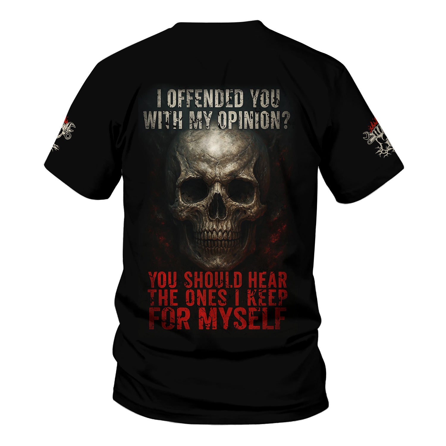 Blisscorners Custom Name Mechanic Shirt I Offended You With My Opinion You Should Hear The Ones I Keep For Myself T Shirt
