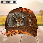 Blisscorners Collab Artist Deer Hunting Camo Ver2 Personalized Hat 3D Printed Multicolor