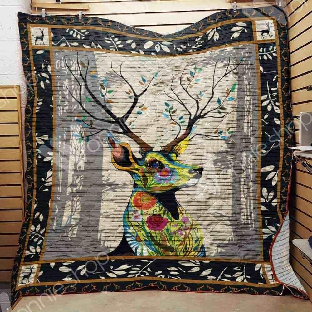 Blisscorners Green Deer Hunting Blanket