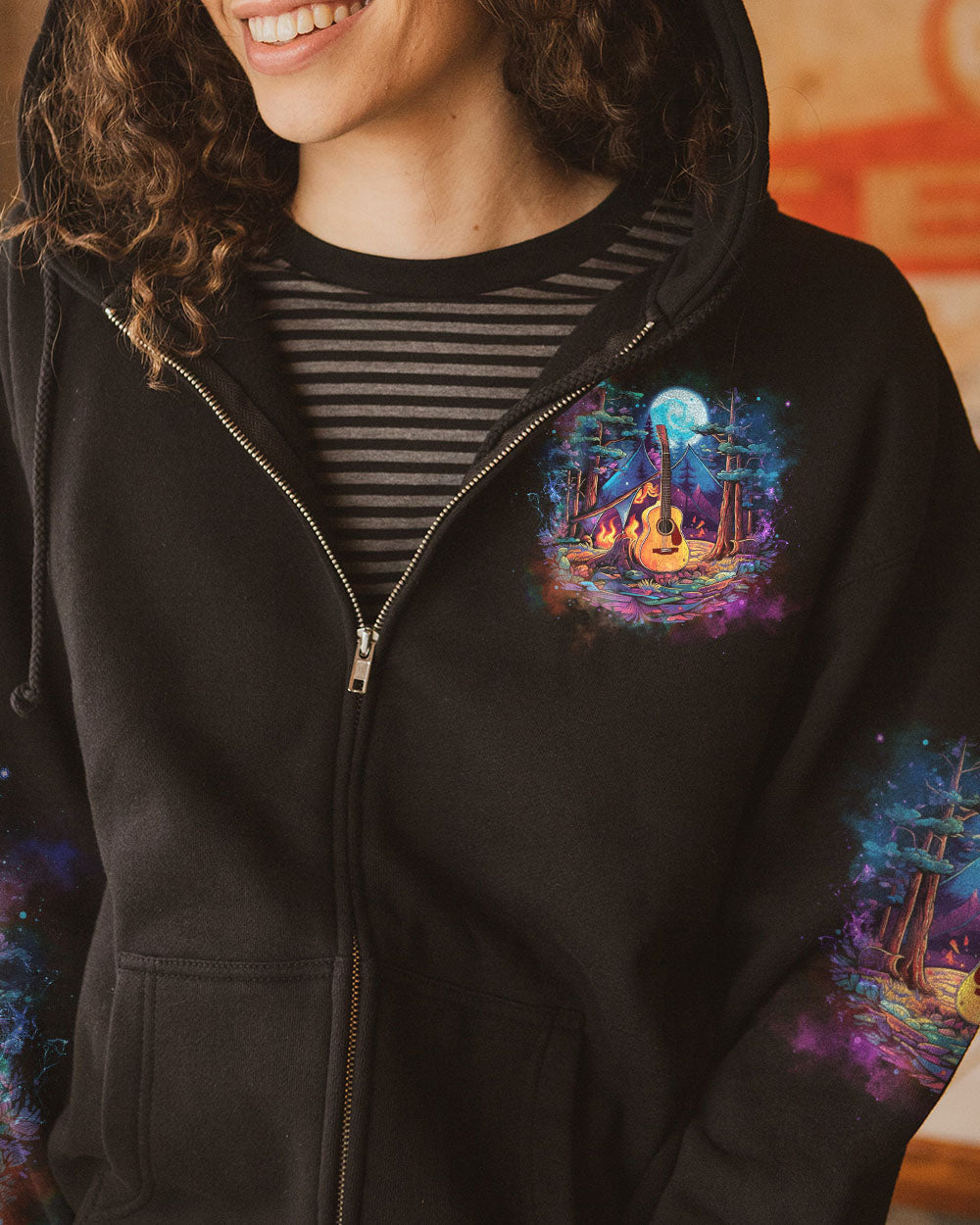 BLISSCORNERS AND INTO THE FOREST I GO ALL OVER PRINT