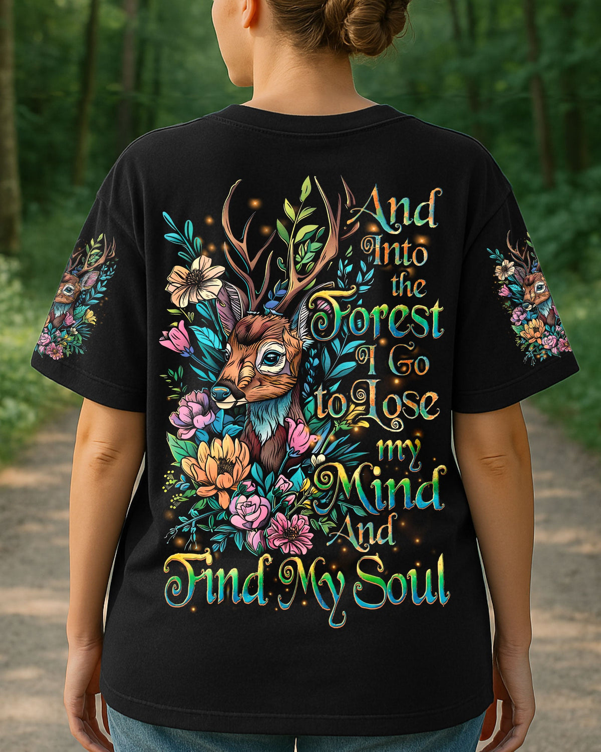 BLISSCORNERS AND INTO THE FOREST I GO ALL OVER PRINT