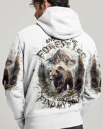 BLISSCORNERS AND INTO THE FOREST I GO BEAR ALL OVER PRINT