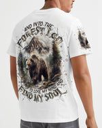 BLISSCORNERS AND INTO THE FOREST I GO BEAR ALL OVER PRINT