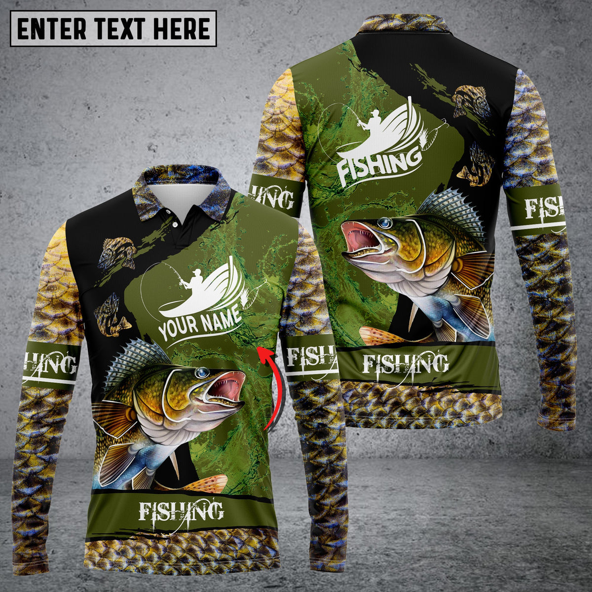 Blisscorners Fishing Customize Name 3D Shirts