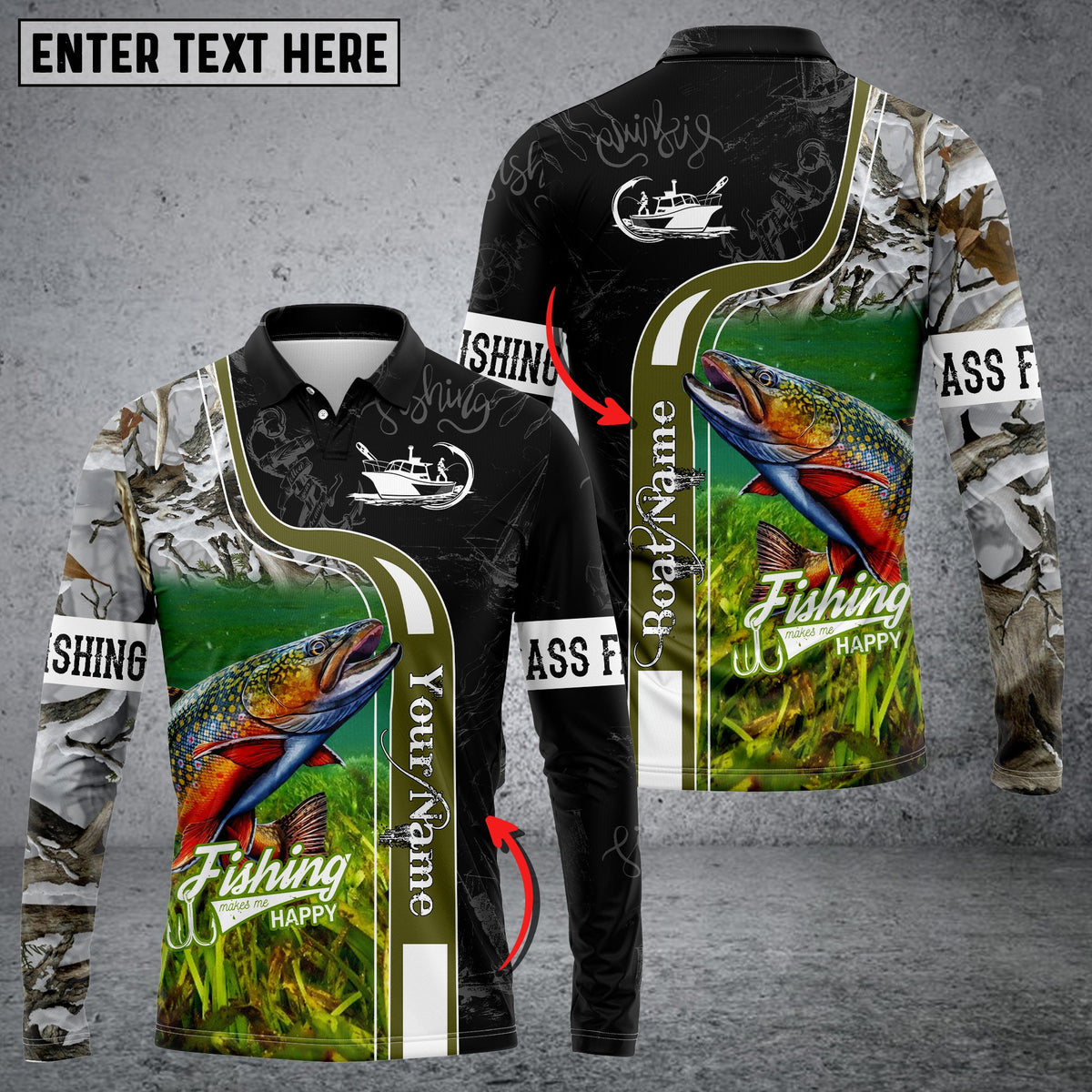 Blisscorners Custom Name Fishing 3D Shirts