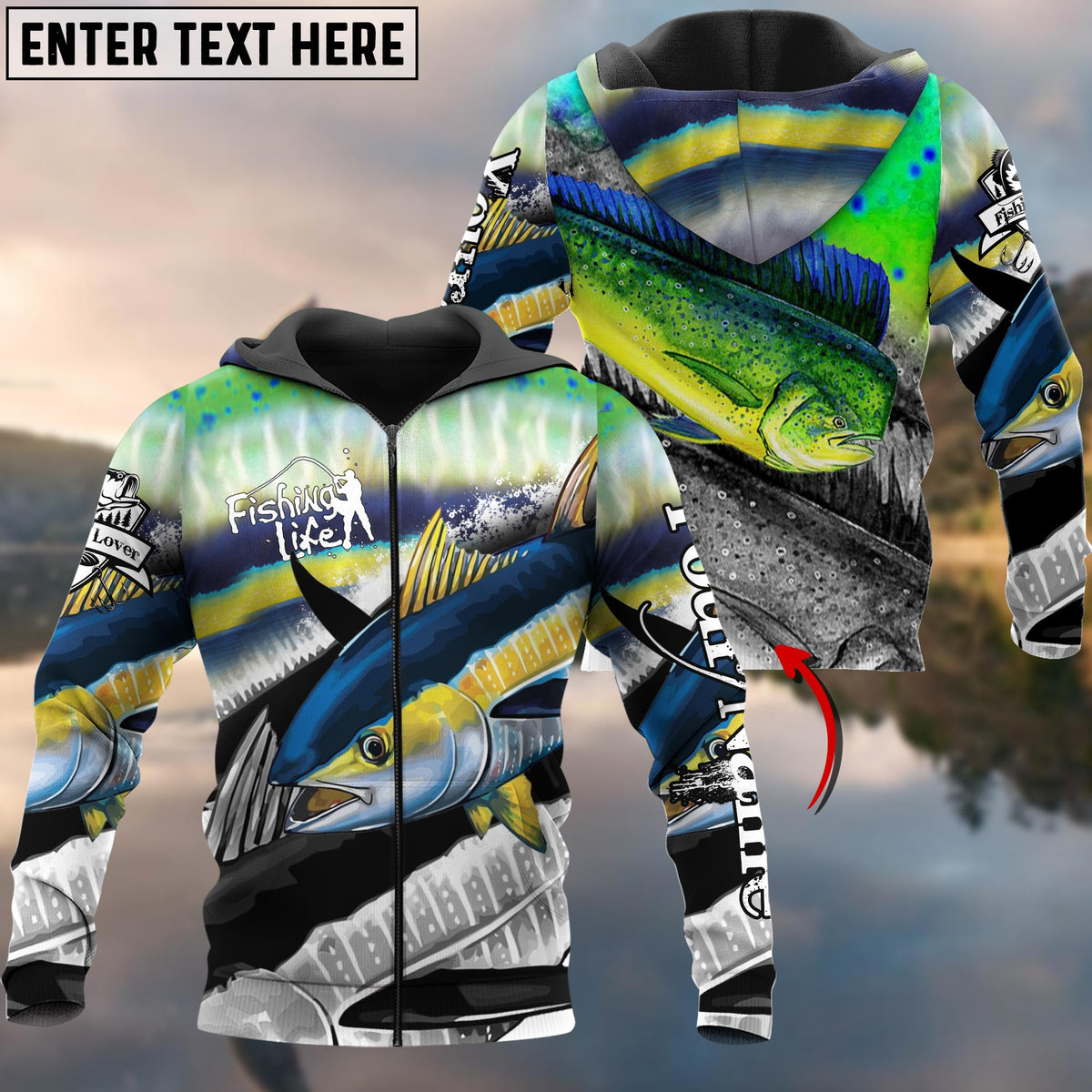 Blisscorners Tuna Fishing Skin Cool Customize Name 3D Shirts