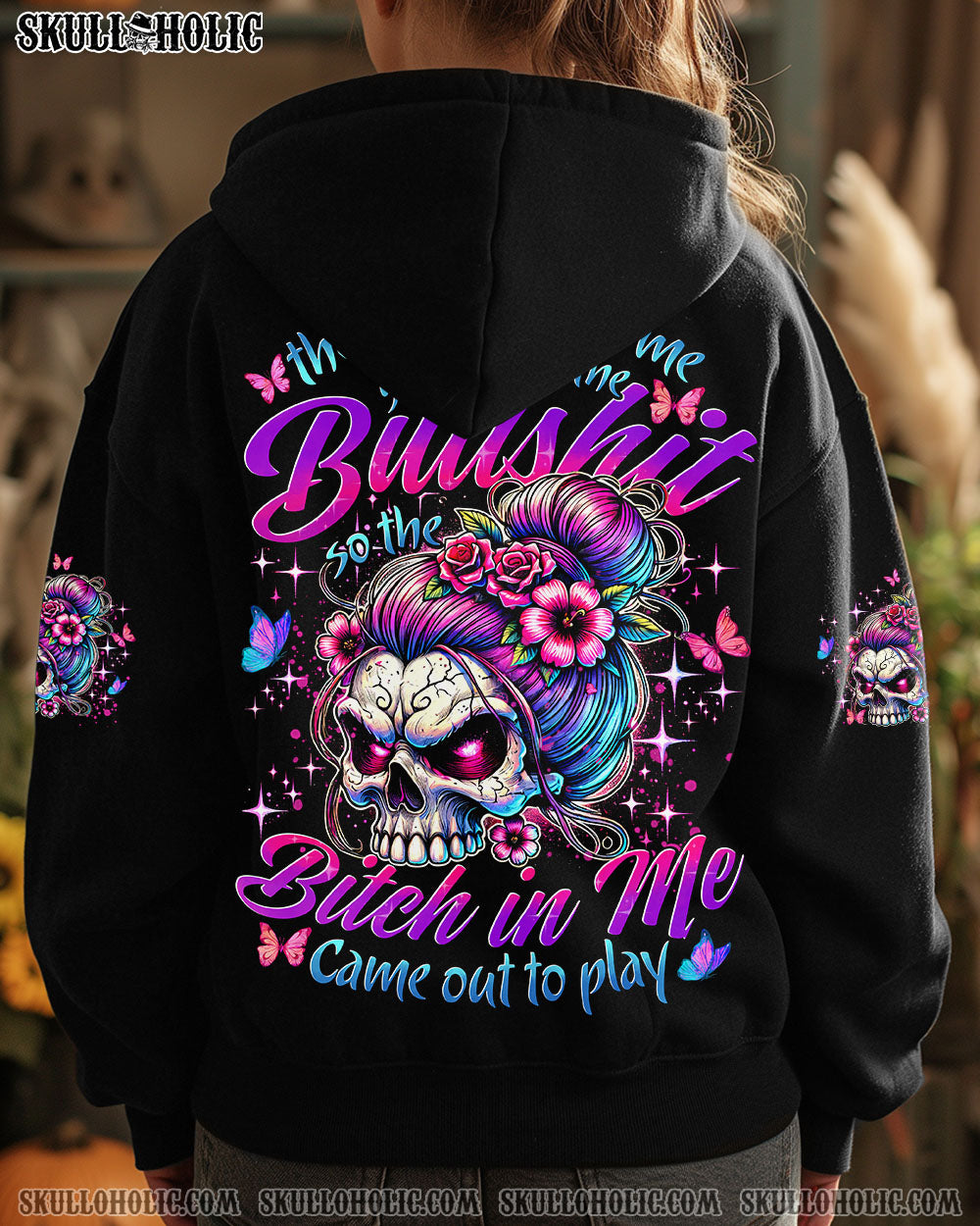 BLISSCORNERS THE GOOD GIRL IN ME ALL OVER PRINT