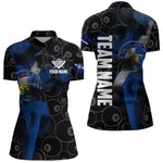 Maxxcorners Personalized Las Vegas Flag Smoke Billiard Shirt For Men Custom 8 Ball Pool Team Jerseys MT0307