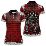 Blisscorners Brick-Wall Fierce Bulldog Men's Darts Team Shirt - Personalized Name For Players LM1506