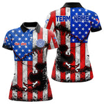 Blisscorners Darts Grunge Eagle US Flag Pattern Custom Dart Shirt For Men, Dart Team Jerseys