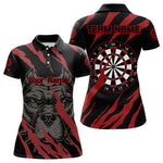 Blisscorners Darts Red Scratch Bulldog Dart Shirt Custom Dart Team Shirt For Men, Dart Jerseys