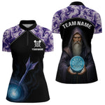 Blisscorners Mystic Sorcerer Dartboard Men's Magical Darts Shirt - Custom Name For Darts Jersey MT1706