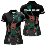 Blisscorners Darts Master Pig In Green Funny Darts Shirt For Men - Custom Team & Player Name LM1625
