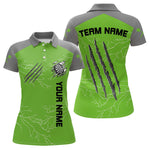 Blisscorners Grey Scratches & White Thunders Men's Darts Shirt - Custom Name For Dart Players